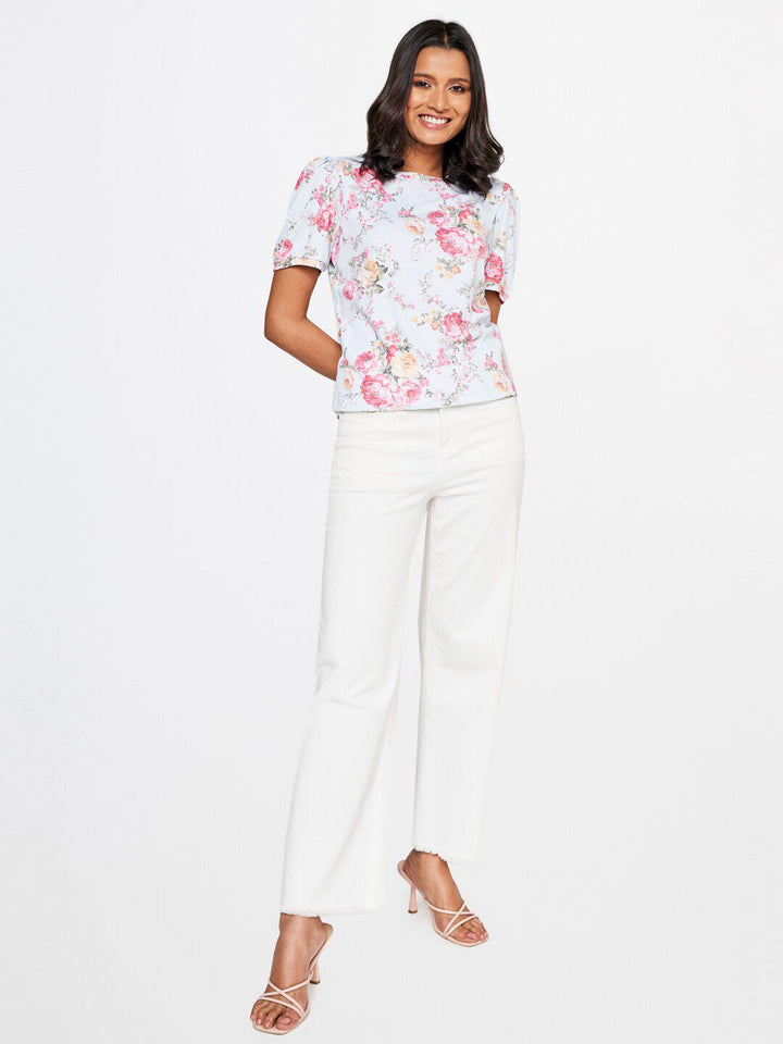 AND Floral Print Top