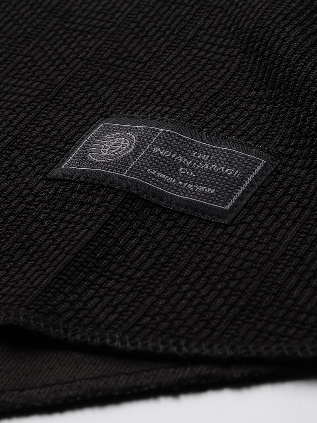The Indian Garage Co Knitted Hooded T-shirt