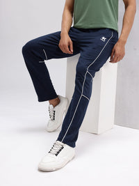 HRX by Hrithik Roshan Men Mid-Rise Paneled Lifestyle Track Pants