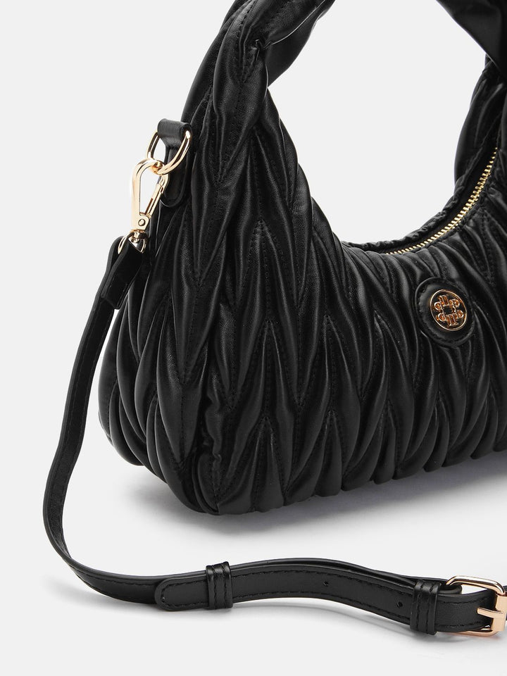 Lino Perros Textured Structured Handheld Bag