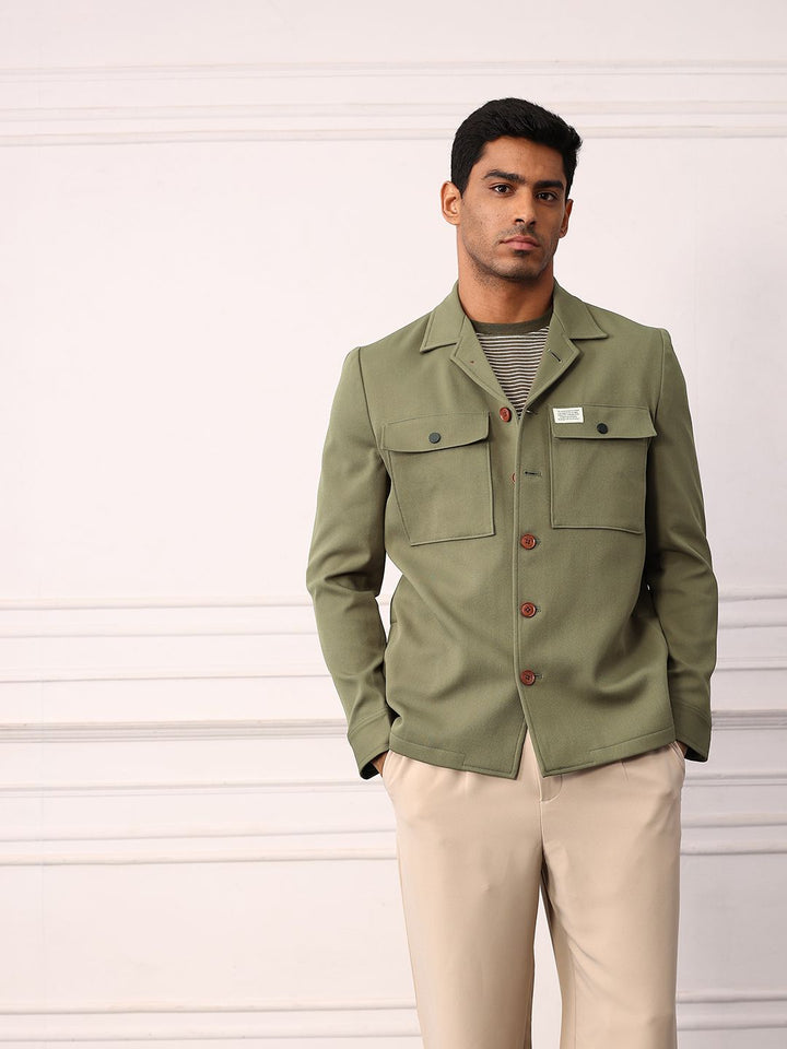 Mr Bowerbird Double Pocket Resort Collar Tailored Jacket
