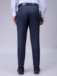 The Indian Garage Co. X Luxe Men Checked Slim Fit Formal Trousers