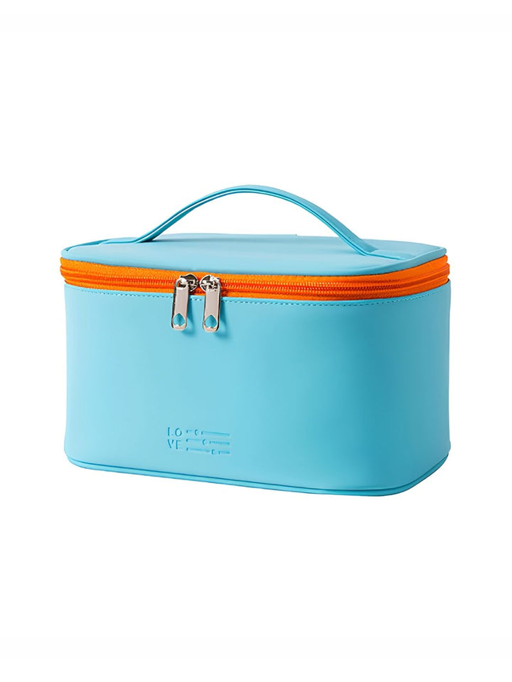 Cortina Blue Water Resistant Makeup Organiser