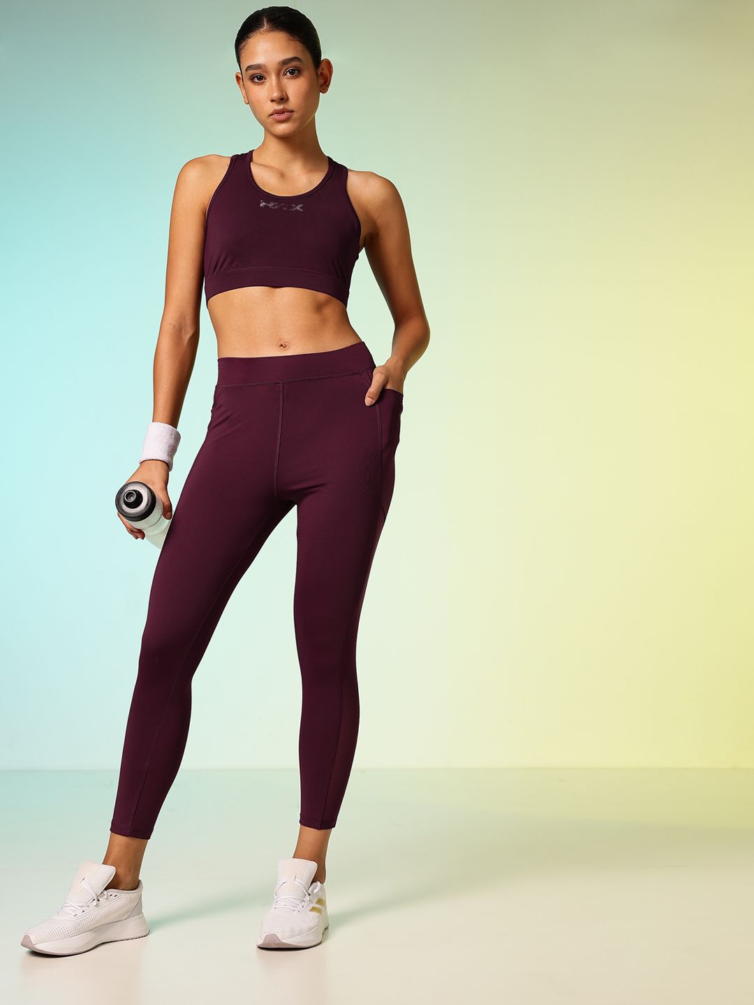 HRX by Hrithik Roshan Lightly Padded Rapid-Dry Running Bra
