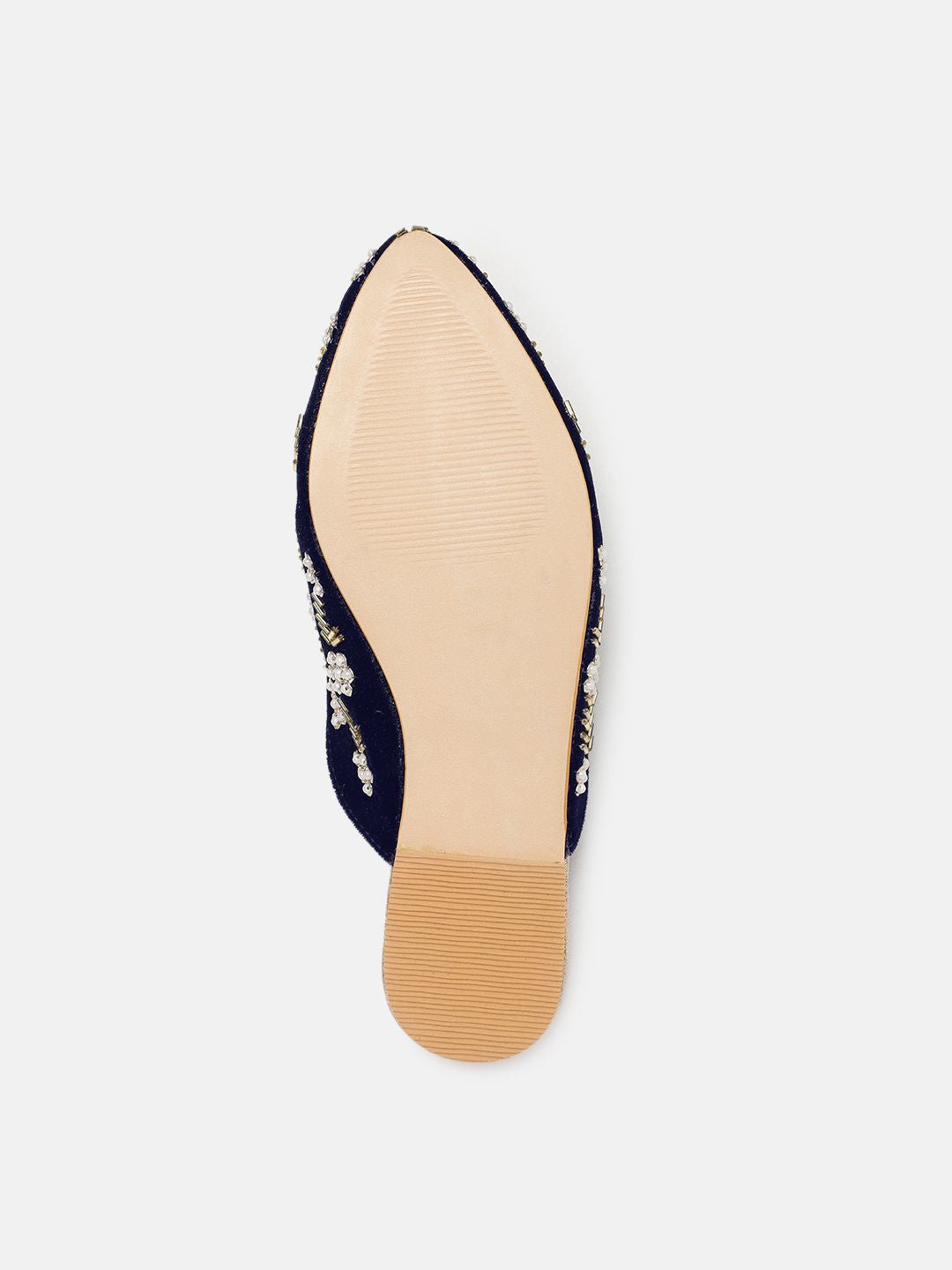 House of Pataudi Women Embellished Ethnic Mules