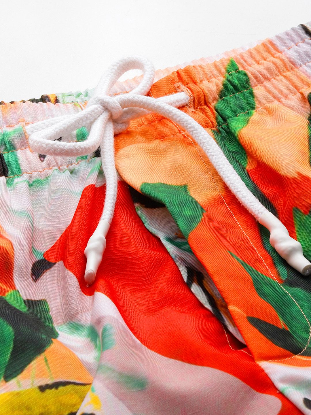 The Indian Garage Co Men Tropical Printed Short with Shirt
