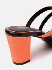 DressBerry Women Colourblocked Block Heels