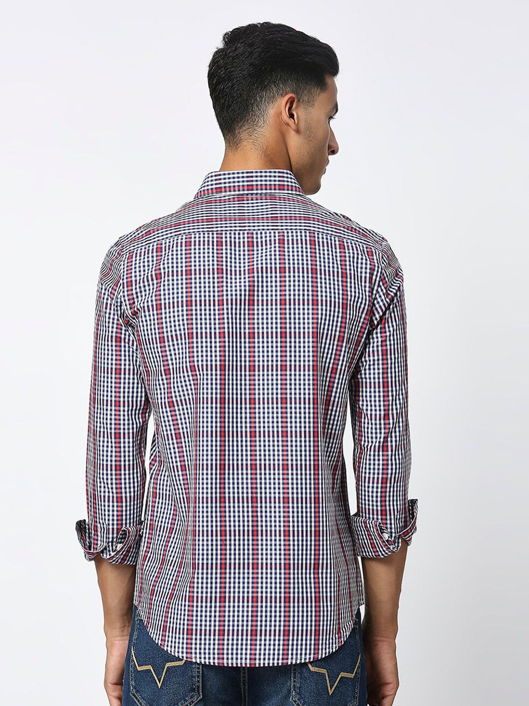 Being Human Slim Fit Cotton Casual Shirt