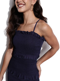 DressBerry Night Delight Sculpted Tier Dreams Sheath Dress