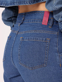 DressBerry Women Urban Softness Denim Above Knee Shorts