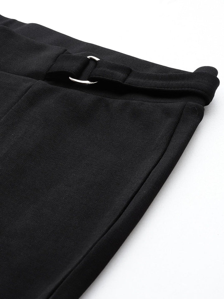 DressBerry Women Buckle Detail Treggings