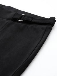 DressBerry Women Buckle Detail Treggings