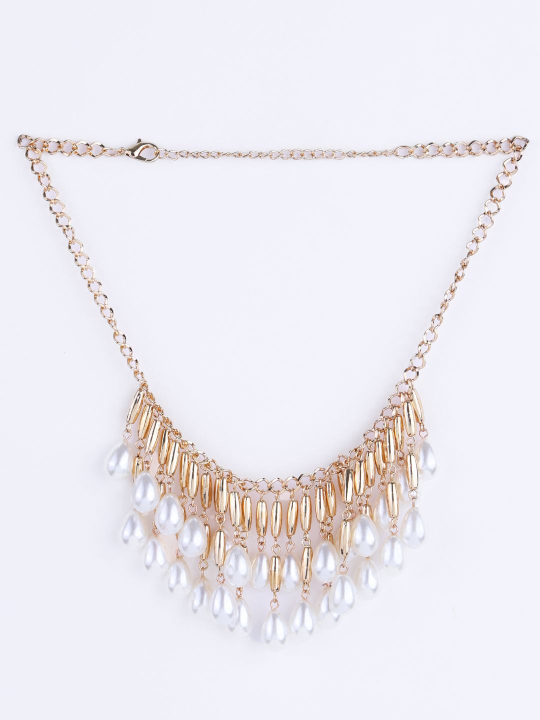 VOGUE PANASH Brass Gold-Plated Necklace