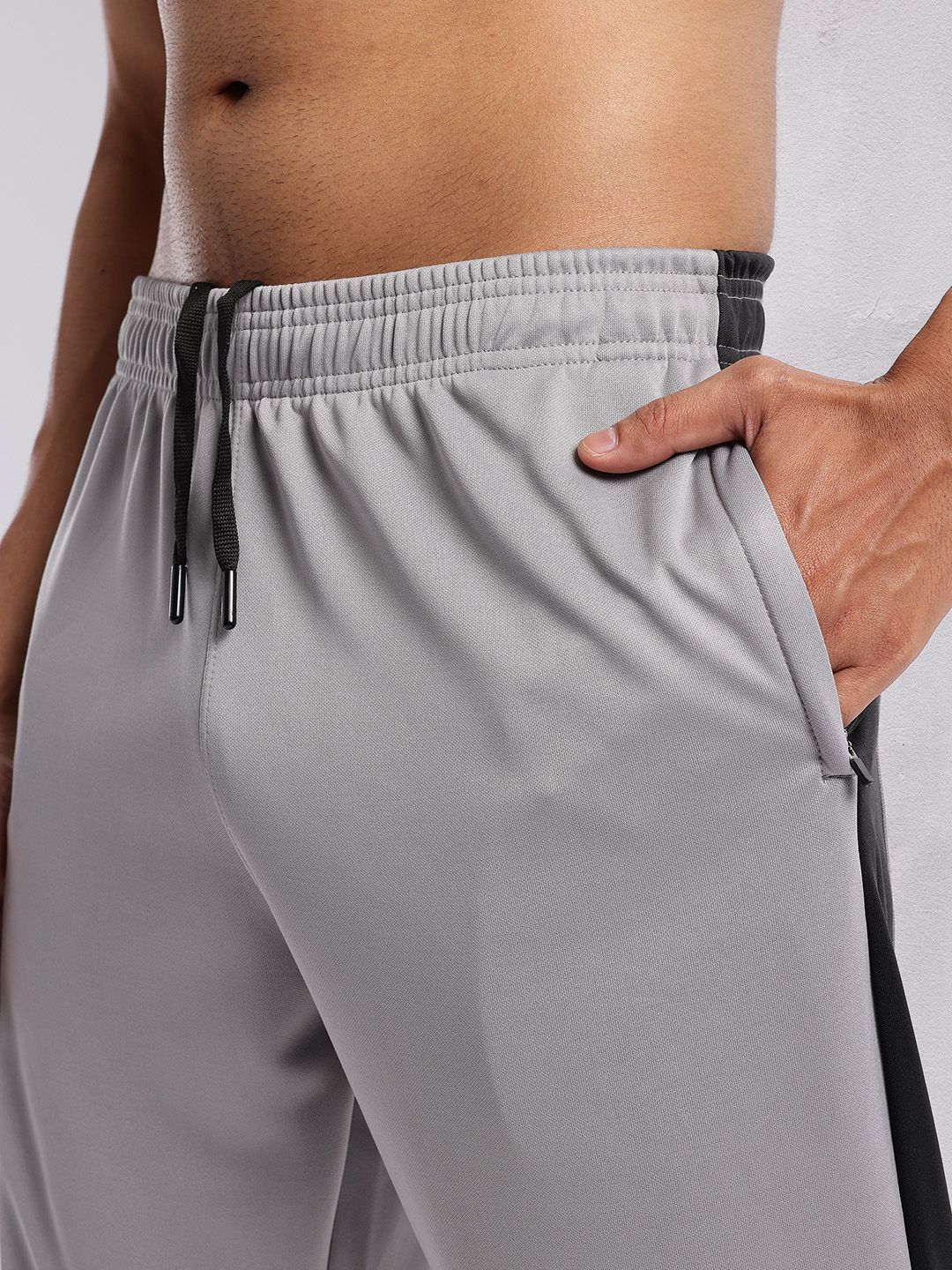 HRX by Hrithik Roshan Men Colourblocked Rapid-Dry Running Track Pants