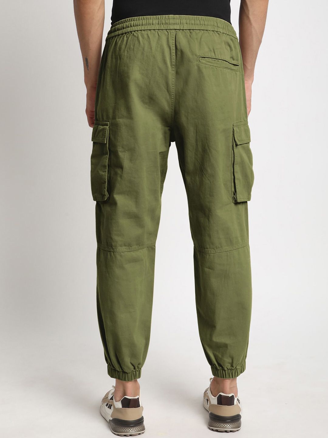 Bene Kleed Men Relaxed Pure Cotton Joggers Trousers
