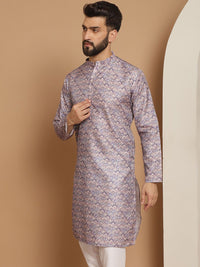 Anouk Men Ungu Printed Kurta