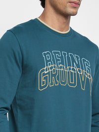 Being Human Typography Printed Pullover