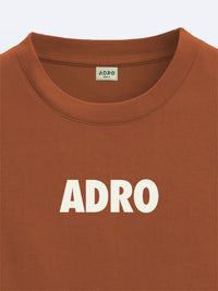ADRO Lelaki Graphic Printed Drop-Shoulder Sleeves Cotton Oversized T-shirt