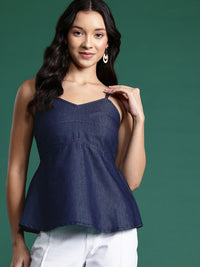 DressBerry Chambray A-Line Shirt