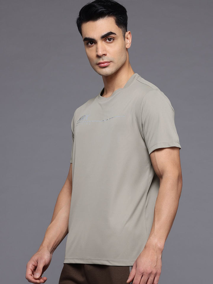HRX by Hrithik Roshan Men Typography Printed Drop-Shoulder Sleeves T-shirt