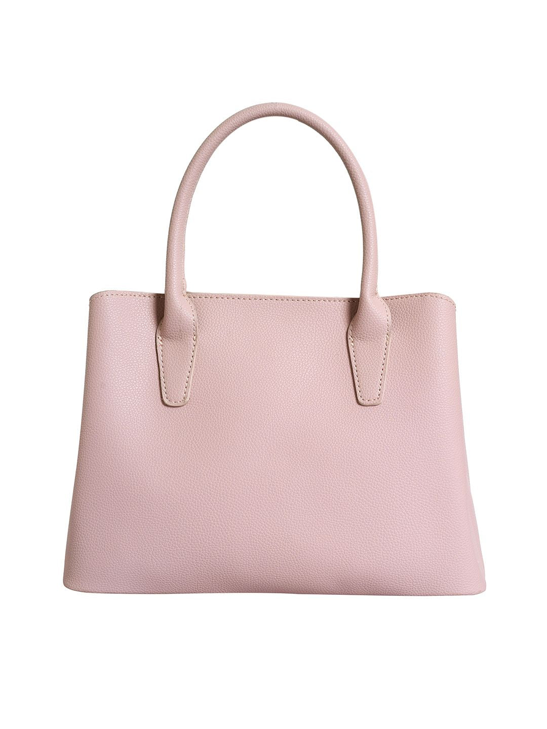 Lino Perros Pink Solid Handheld Bag
