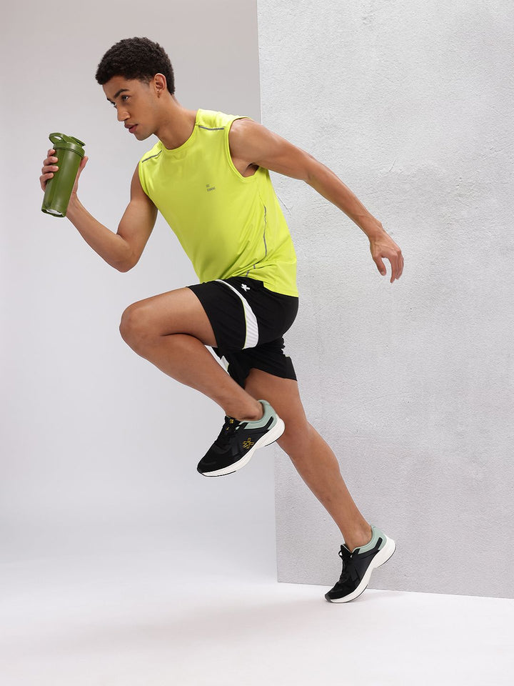 HRX by Hrithik Roshan Men Rapid Dry Striped Running Shorts