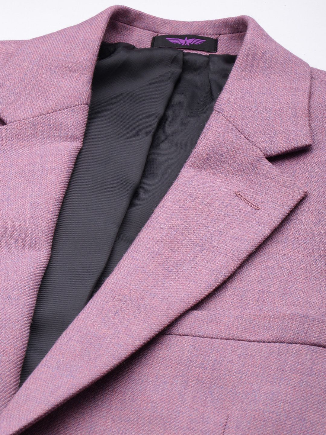 Park Avenue Notched Lapel Single Breasted Formal Blazer