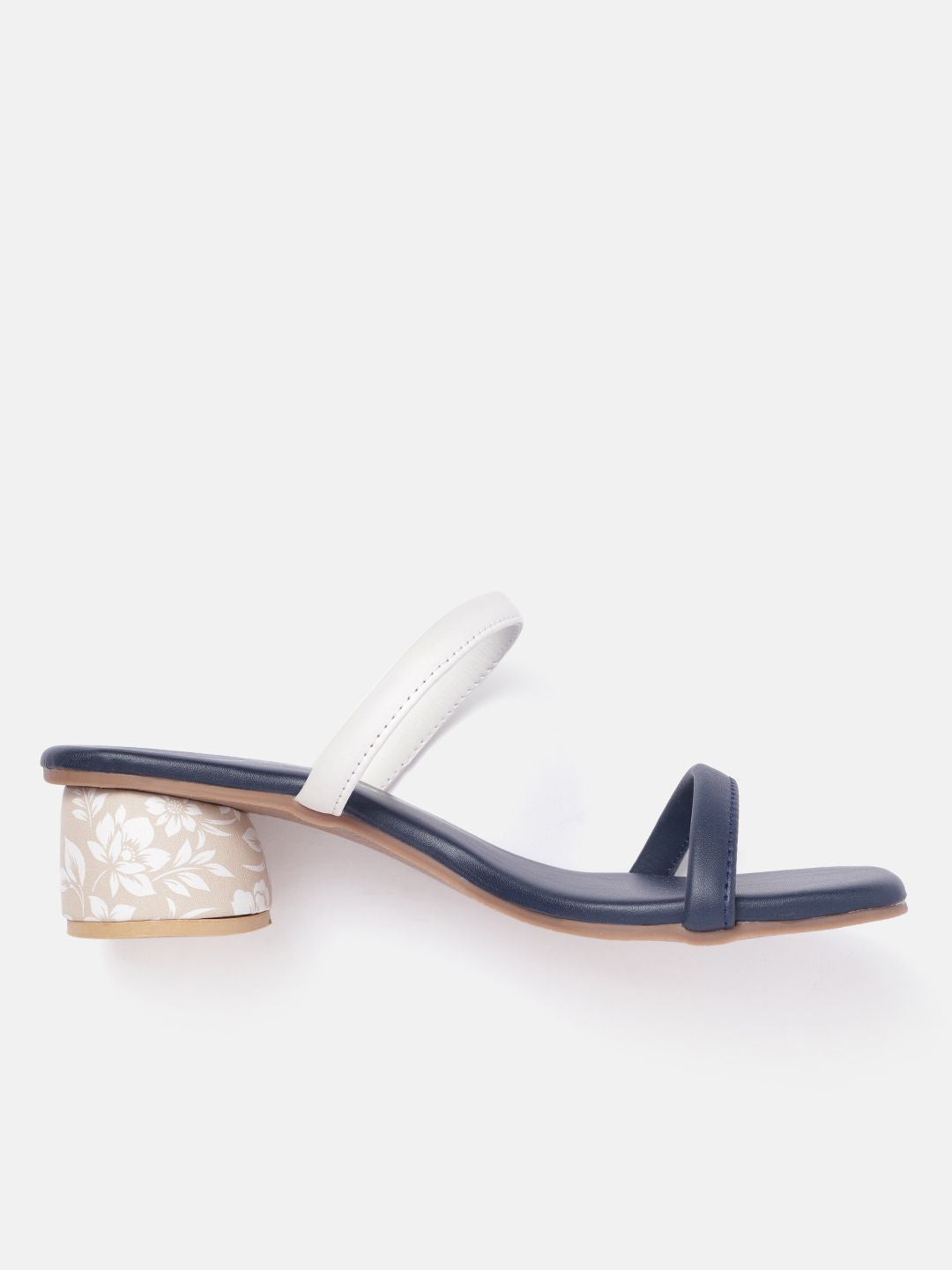 DressBerry Colourblocked Block Sandals