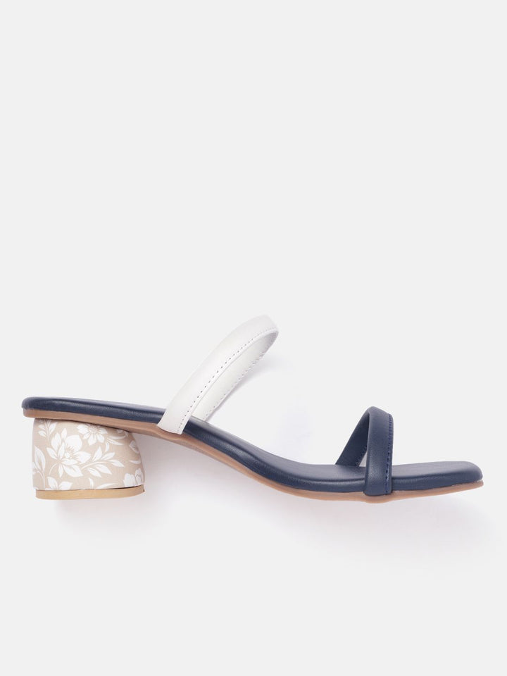 DressBerry Colourblocked Block Sandals