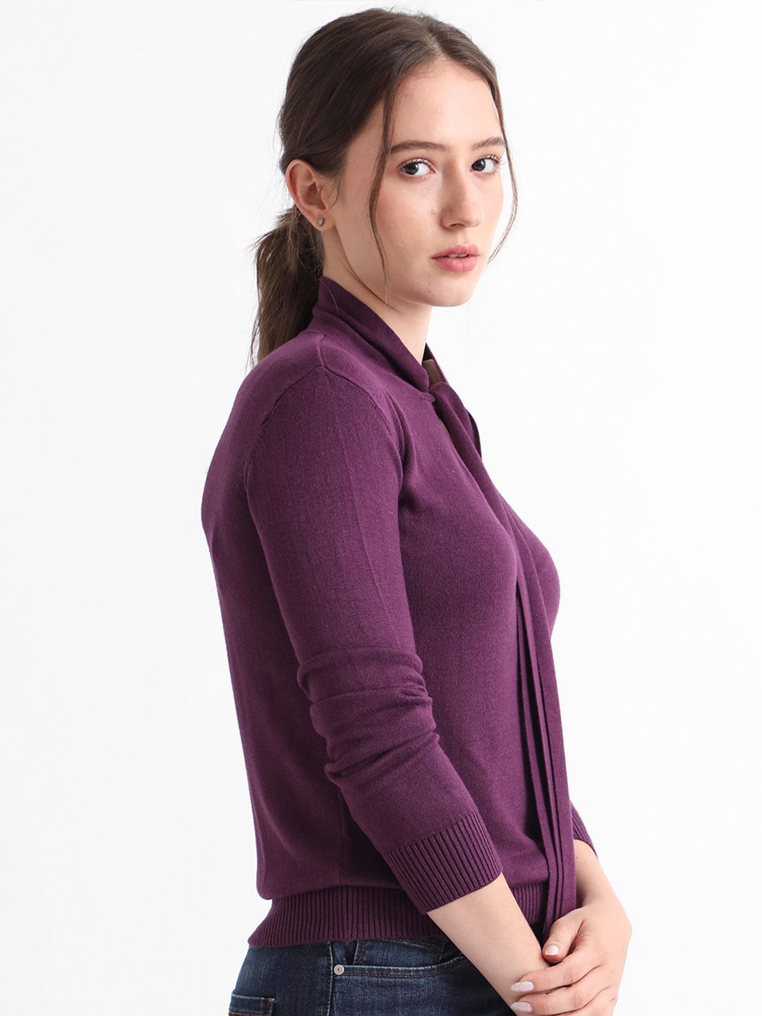 RAREISM Women Solid Pullover