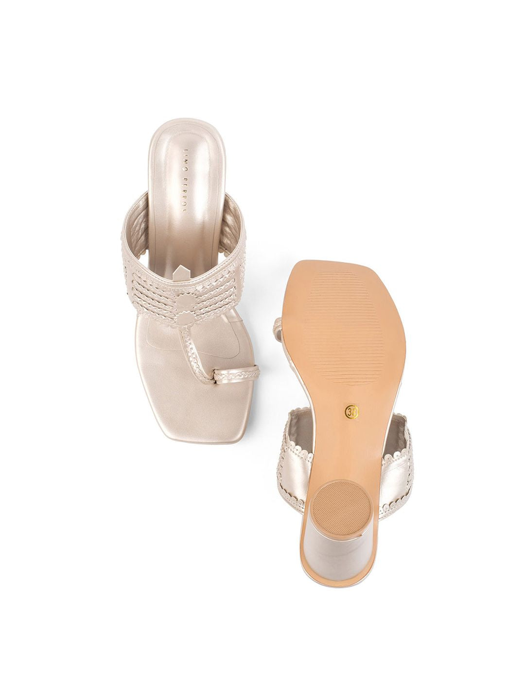 Lino Perros Women Block Heel Sandals