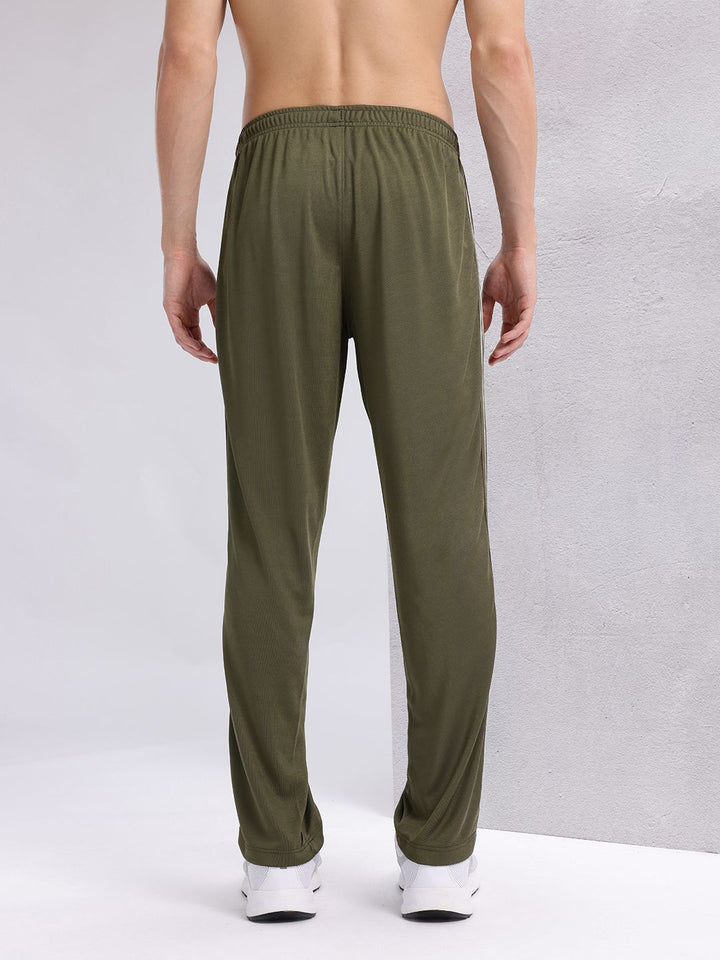 HRX by Hrithik Roshan Men Side Stripes Rapid-Dry Training Track Pants