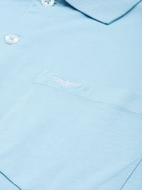 Park Avenue Polo Collar Pure Cotton T-shirt