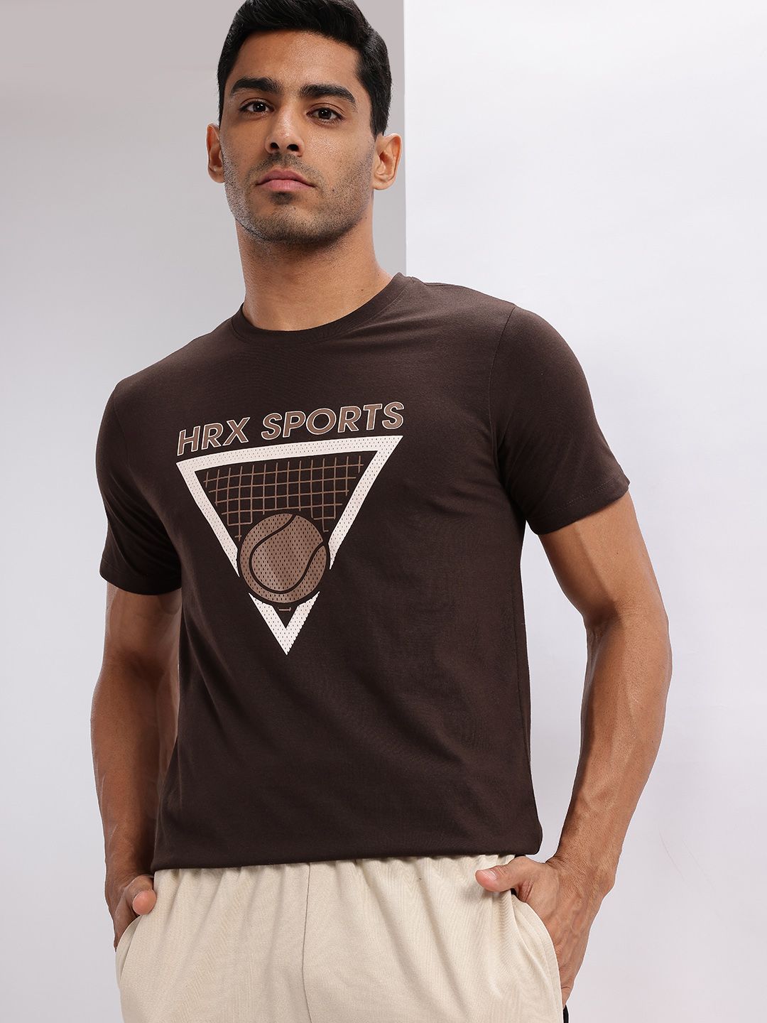 HRX by Hrithik Roshan Typography Printed Lifestyle T-shirt