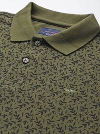 Park Avenue Conversational Printed Polo Collar T-shirt
