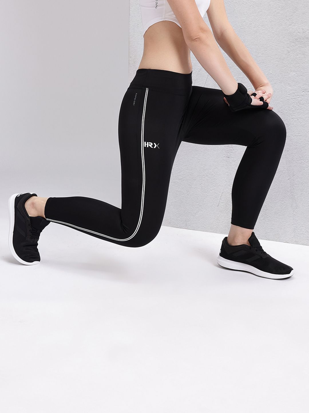 HRX by Hrithik Roshan Women Rapid-dry Cropped Training Tights