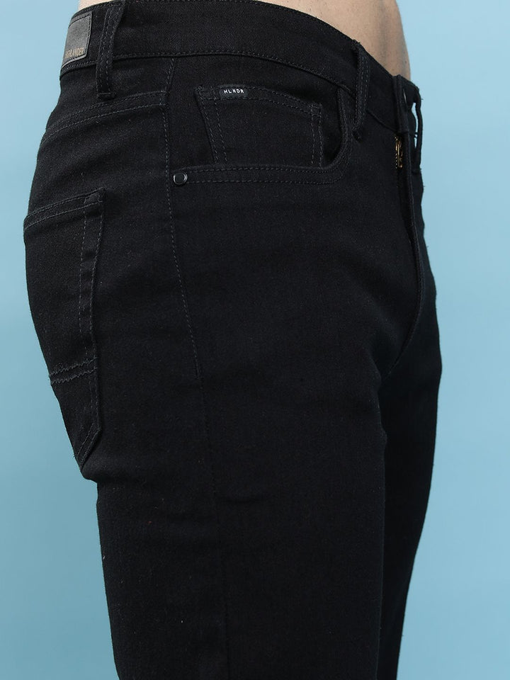 Highlander Men Tapered Fit Clean Look Jeans Regingable