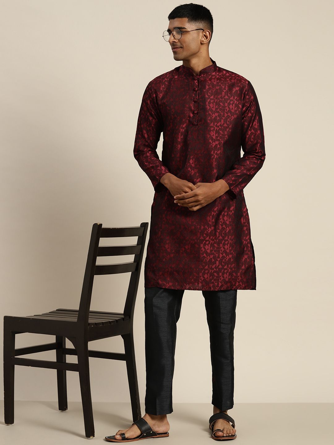SOJANYA Geometric Printed Kurta