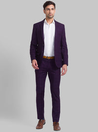 Park Avenue Men Single-Breasted Super Slim-Fit 2-Piece Formal Suit