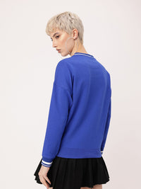 DressBerry Street Demure Embroidered Sweatshirts
