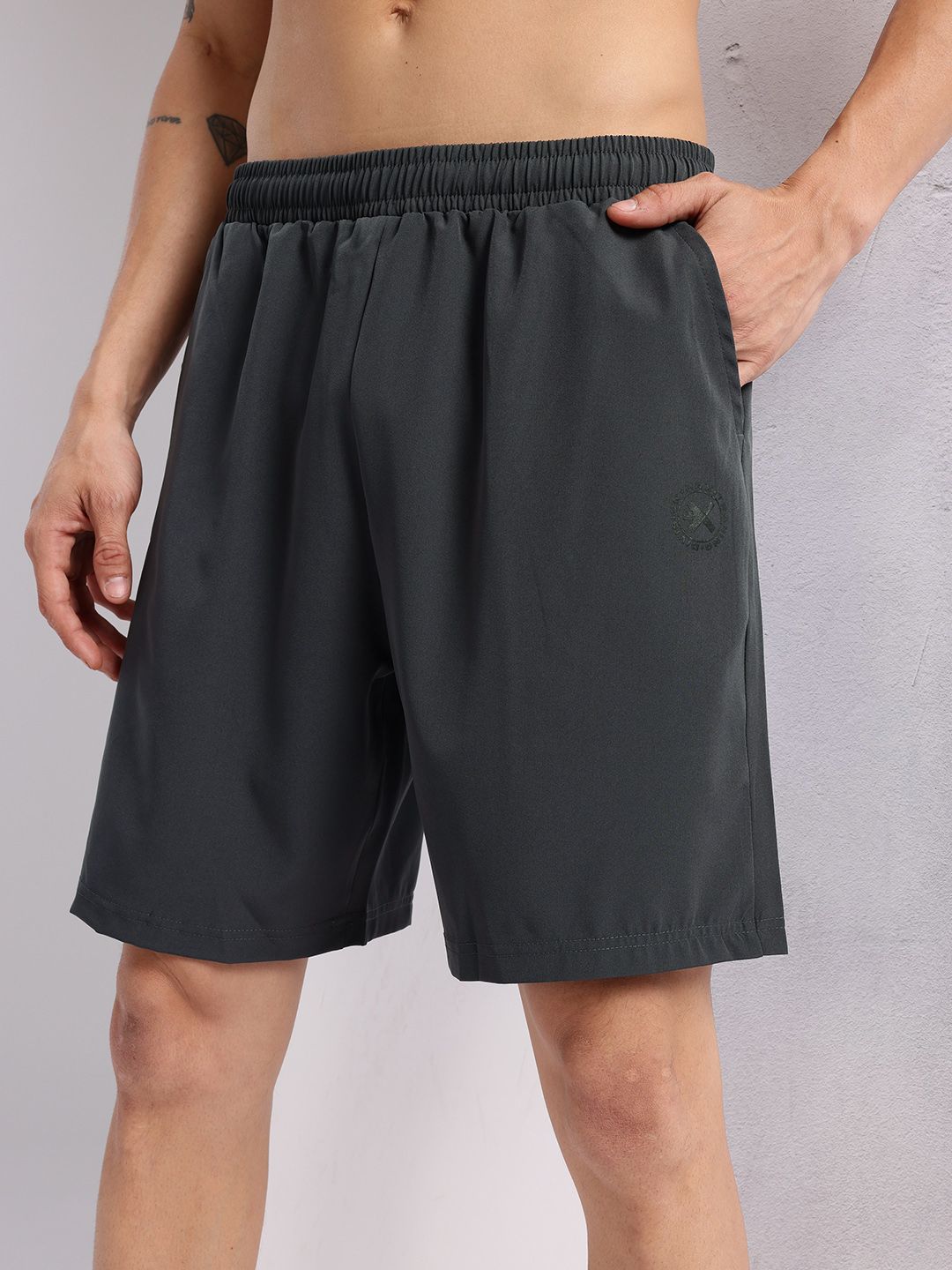 HRX by Hrithik Roshan Men Mid-Rise Training Shorts