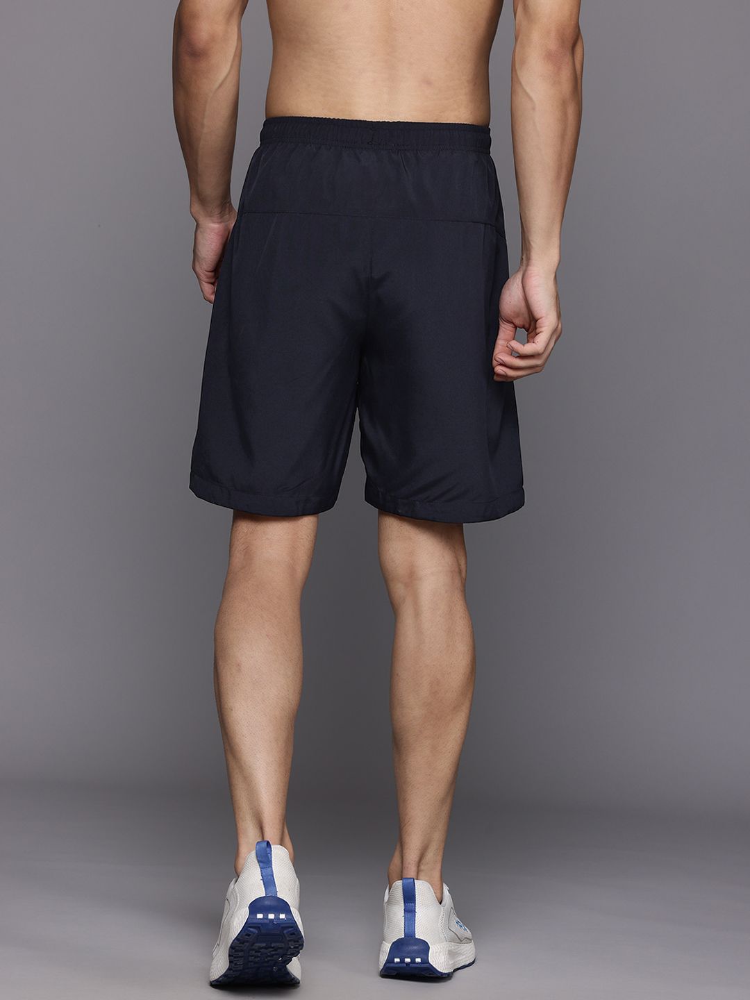 HRX by Hrithik Roshan Men Brand-Logo Print Rapid-Dry Training Shorts