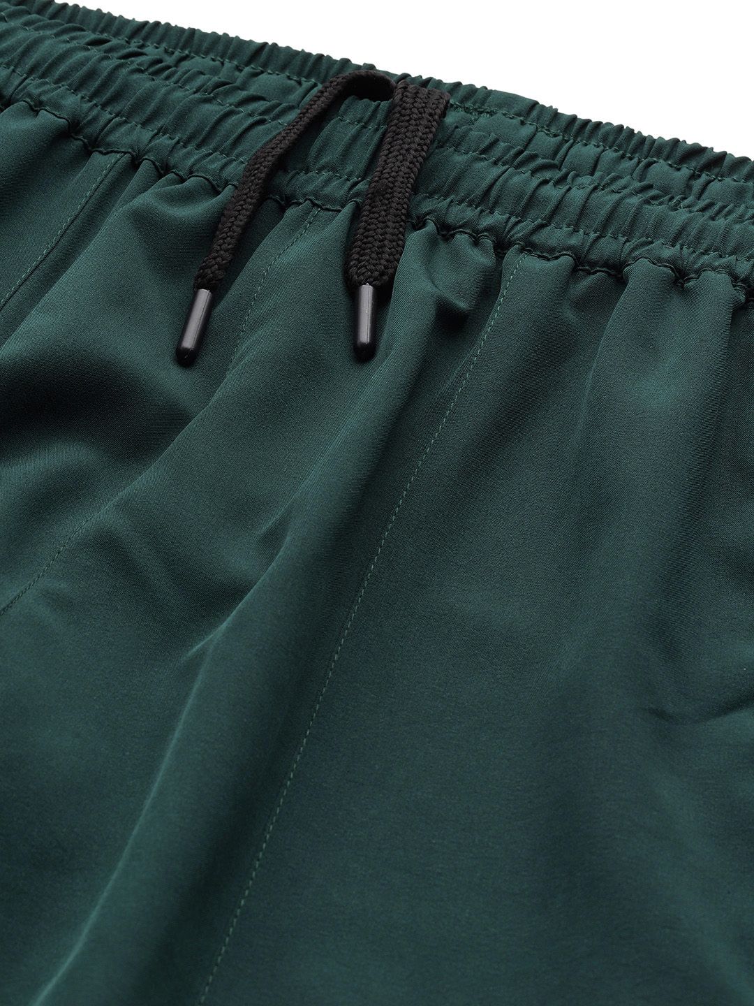 HRX by Hrithik Roshan Men Colourblocked Detail Mid-Rise Regular Fit Lifestyle Joggers