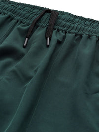 HRX by Hrithik Roshan Men Colourblocked Detail Mid-Rise Regular Fit Lifestyle Joggers