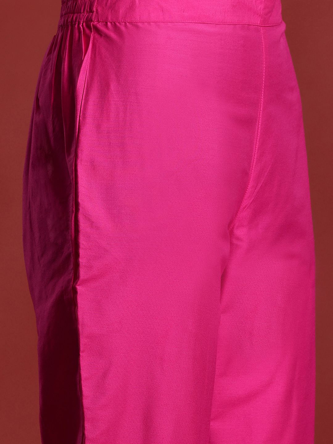 Anouk Women Tiered Gotta Patti Kurta with Salwar & With Dupatta