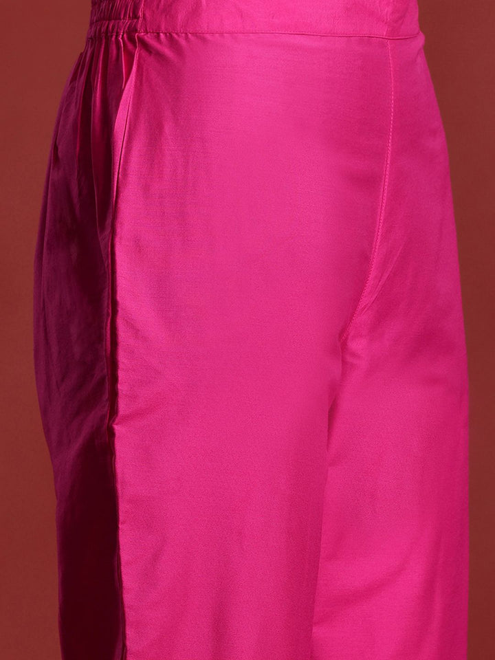 Anouk Women Tiered Gotta Patti Kurta with Salwar & With Dupatta
