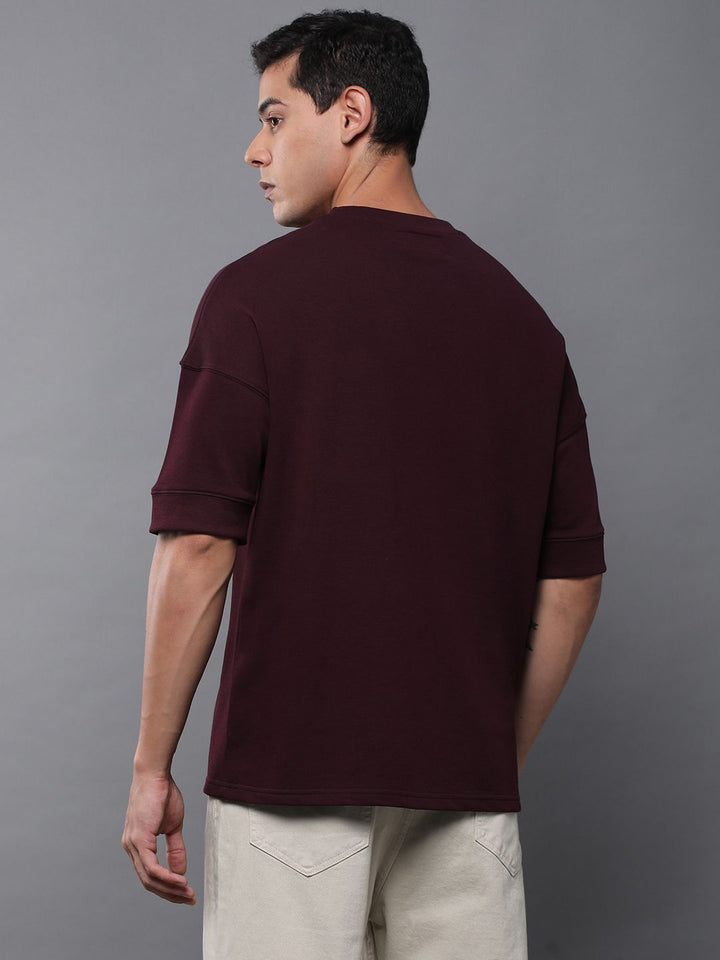 Difference of Opinion Men Oversized Drop Shoulder Ultra Soft Drapey Cotton T-Shirt