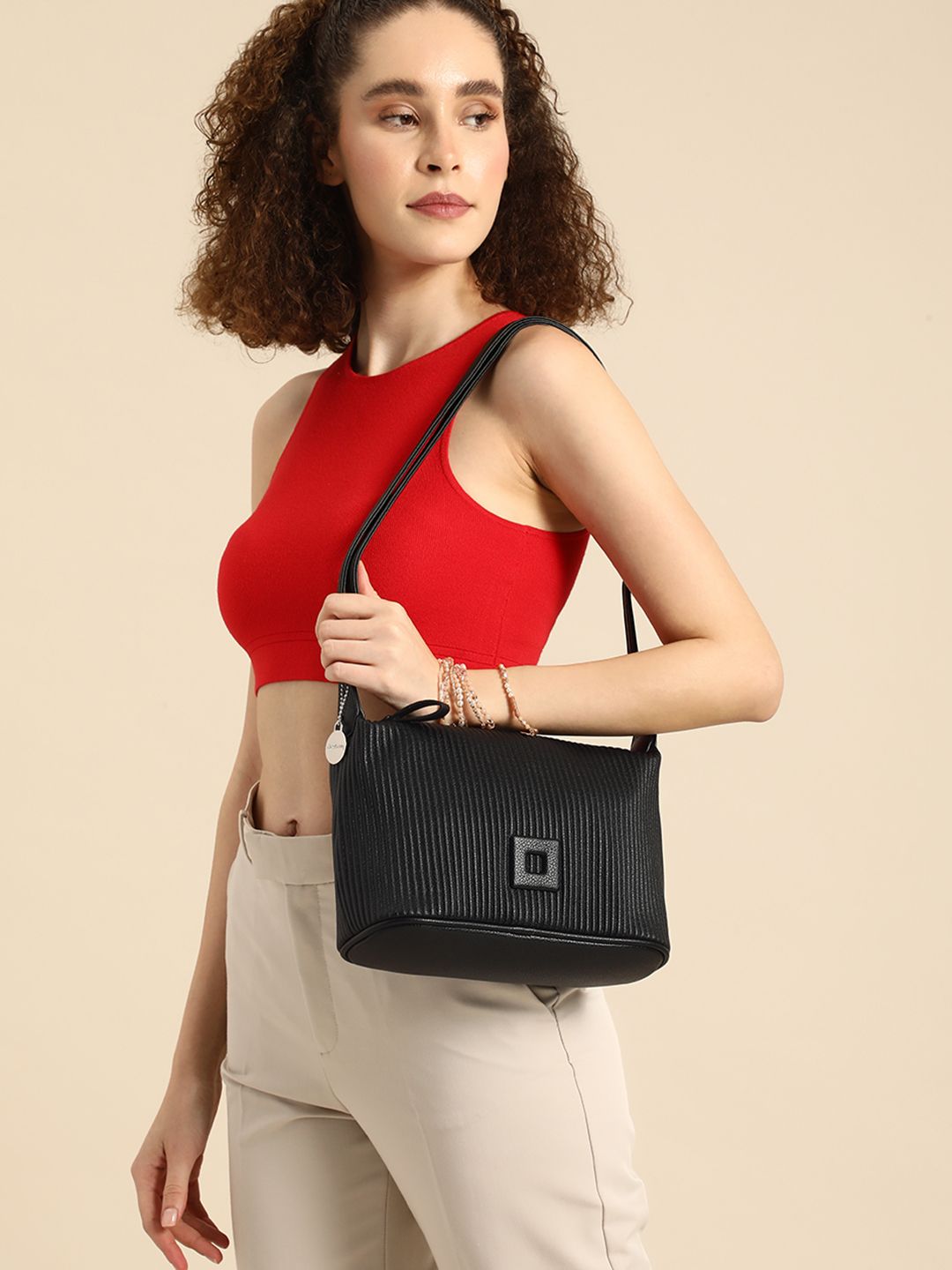 DressBerry Structured Shoulder Bag