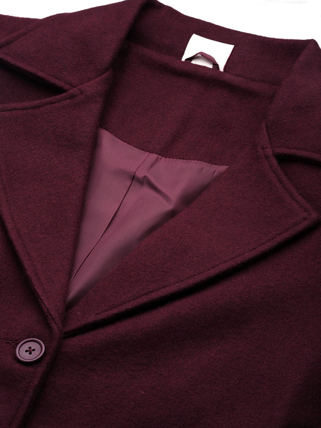 all about you Regular Fit Longline Overcoat