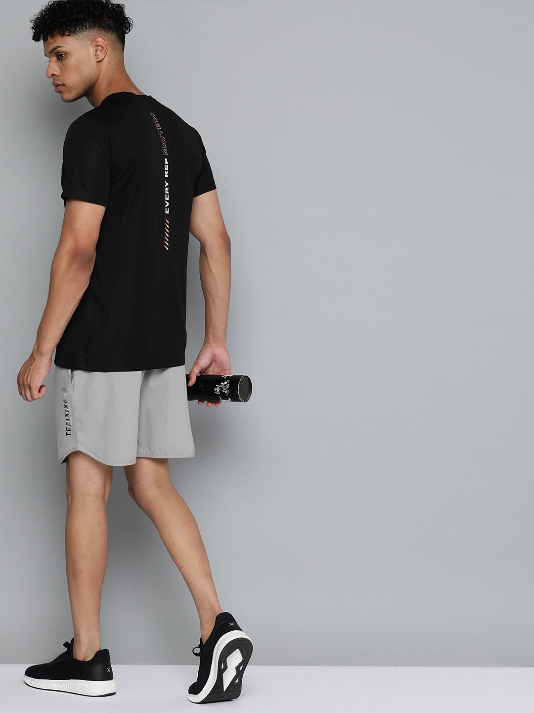 HRX by Hrithik Roshan Typography Printed Training T-shirt
